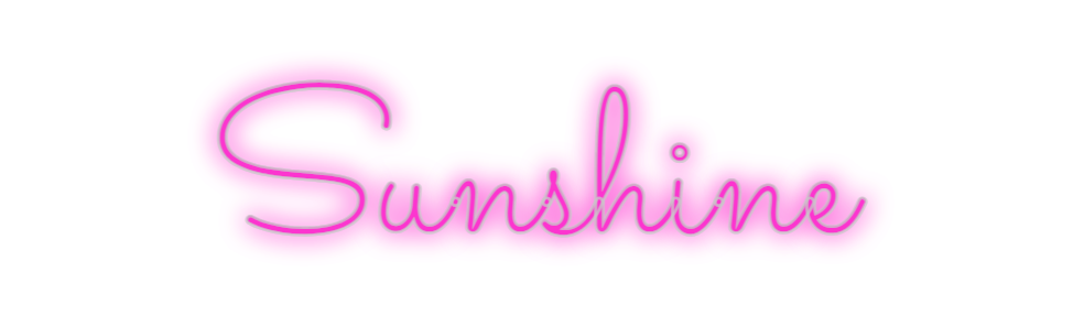 Custom Neon: Sunshine