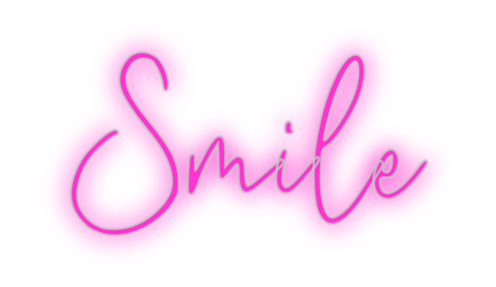 Custom Neon: Smile