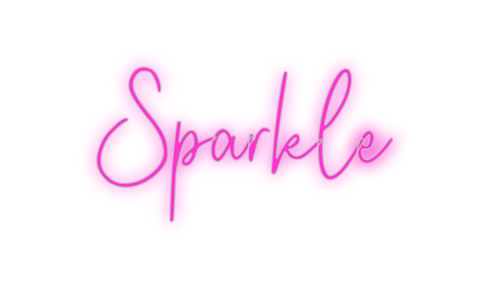 Custom Neon: Sparkle