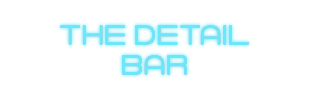 Custom Neon: The Detail
Bar