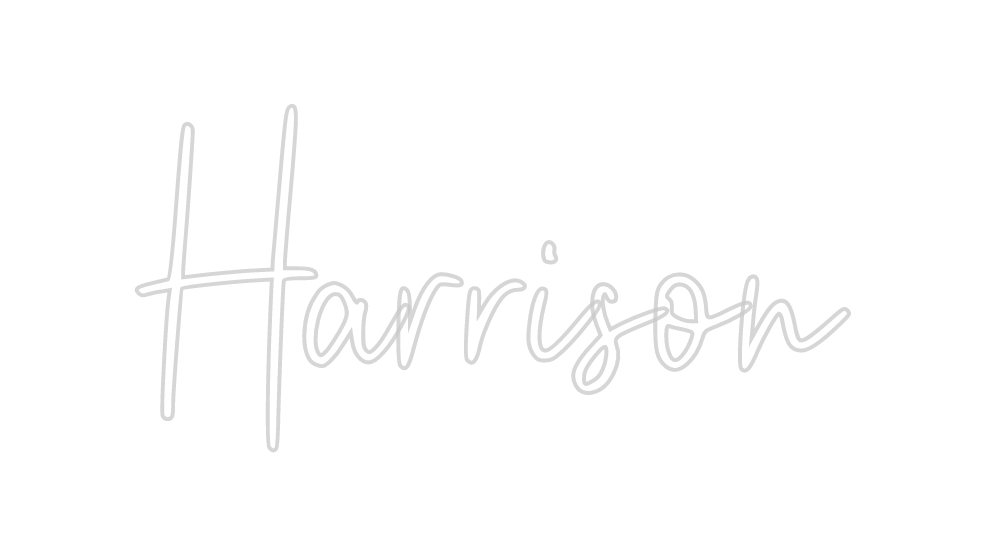 Custom Neon: Harrison