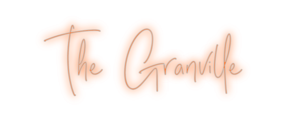 Custom Neon: The Granville