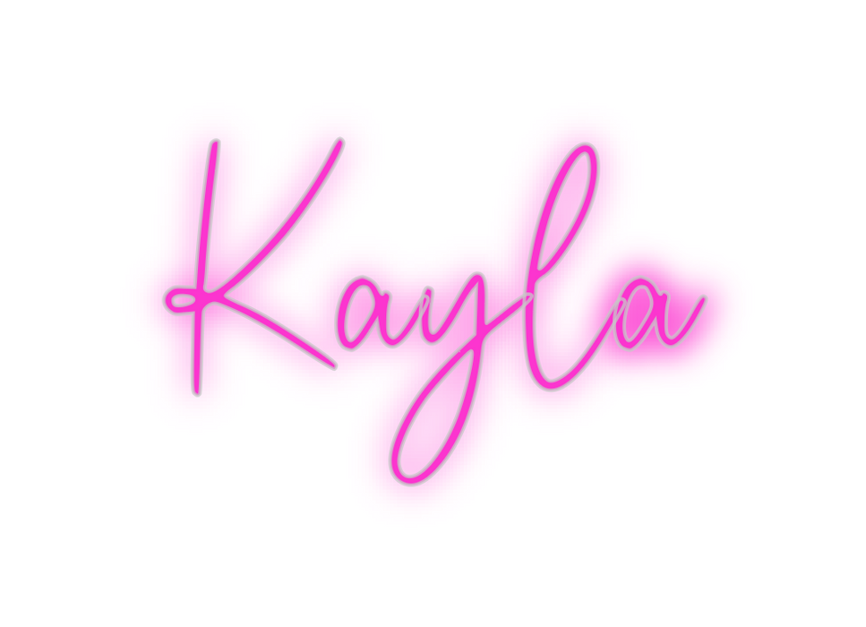 Custom Neon: Kayla