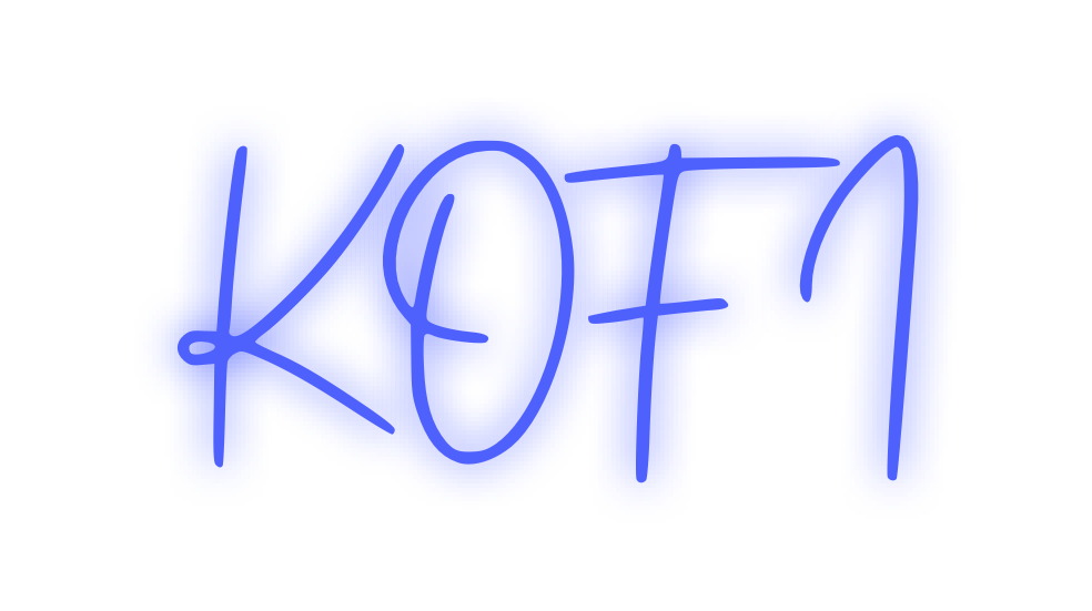 Custom Neon: KOFI