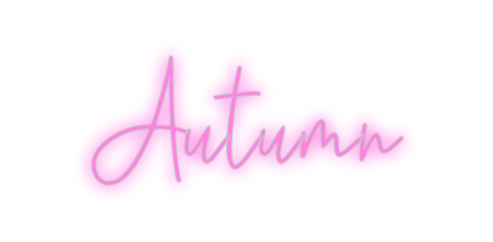 Custom Neon: Autumn