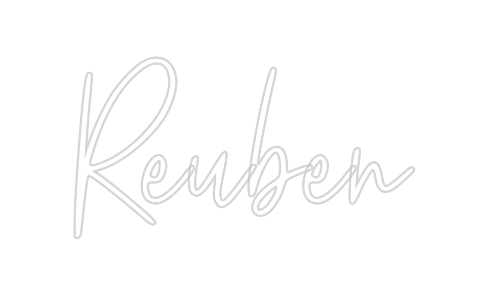 Custom Neon: Reuben