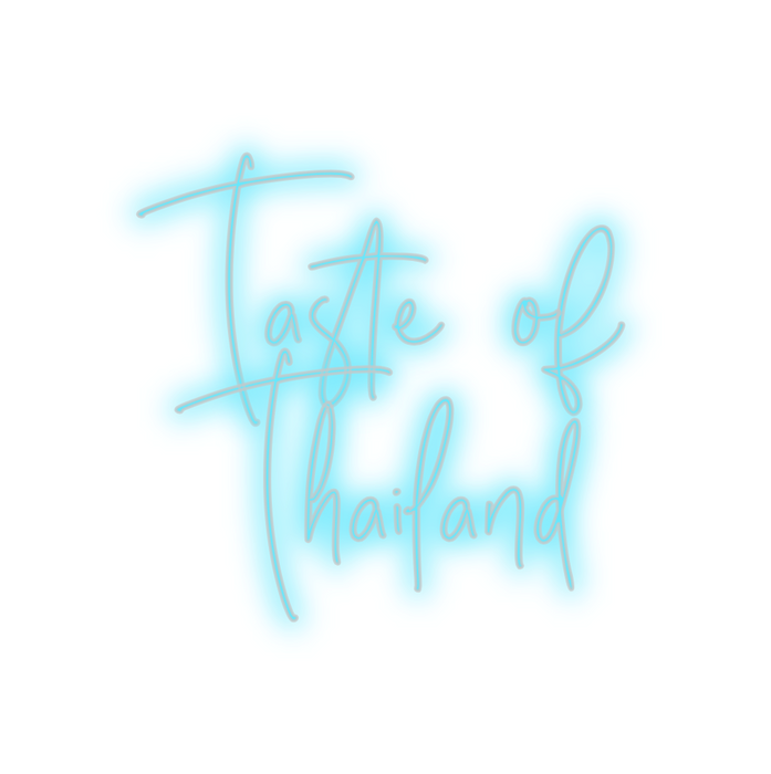 Custom Neon: Taste of
Thai...