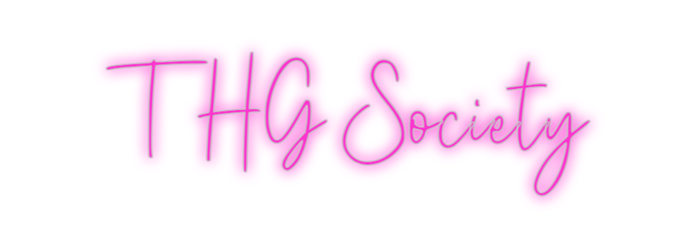 Custom Neon: THG Society