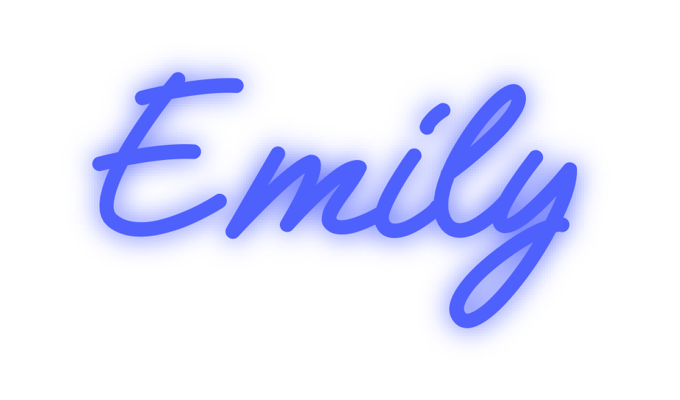 Custom Neon: Emily