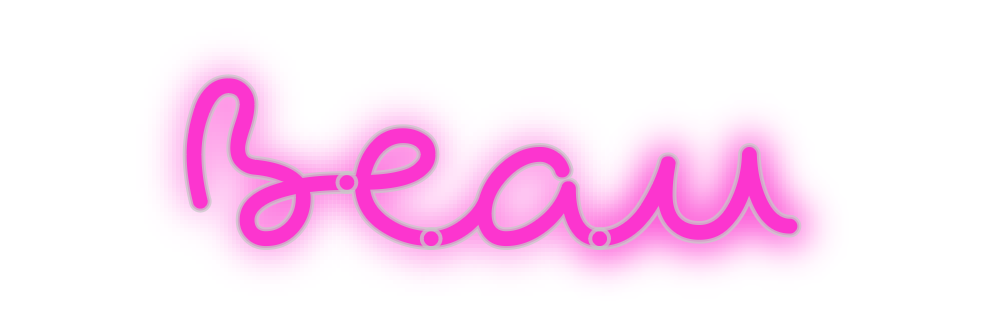 Custom Neon: Beau