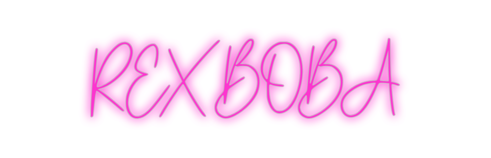 Custom Neon: REX BOBA