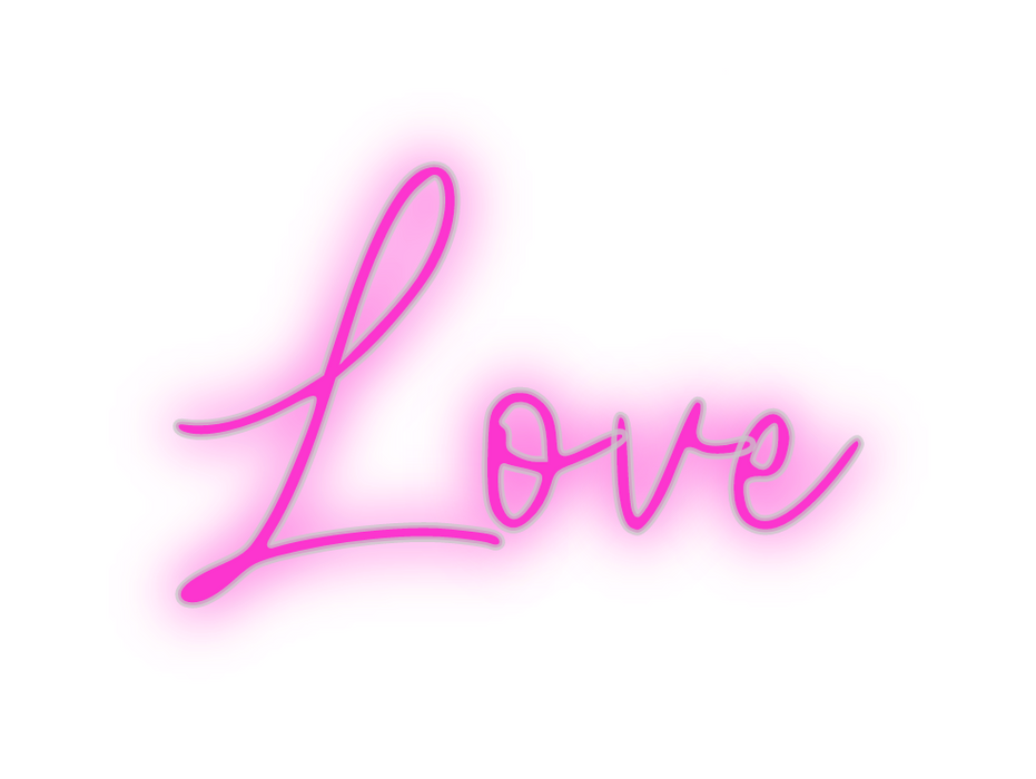 Custom Neon: Love