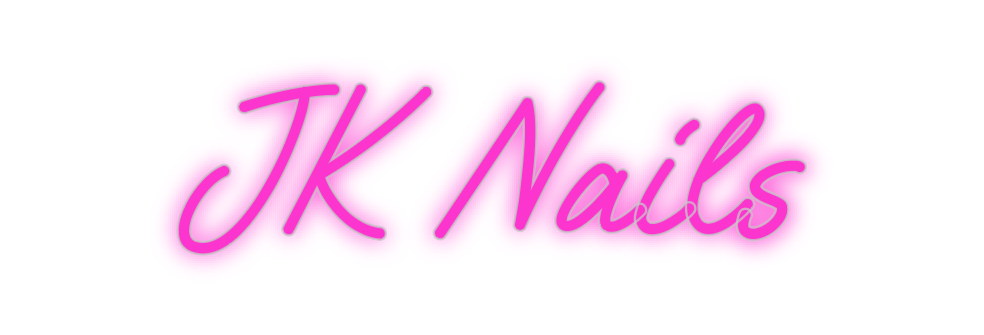 Custom Neon: JK Nails