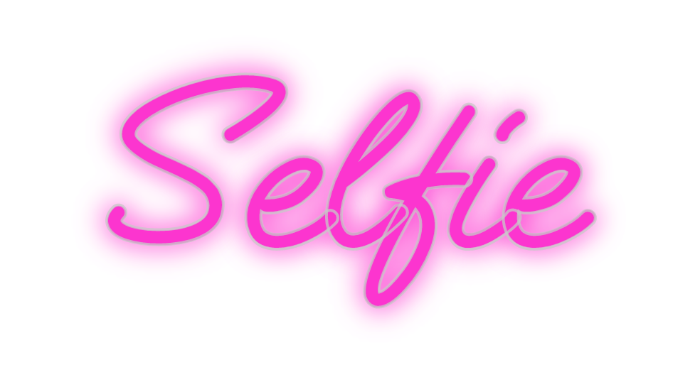 Custom Neon: Selfie