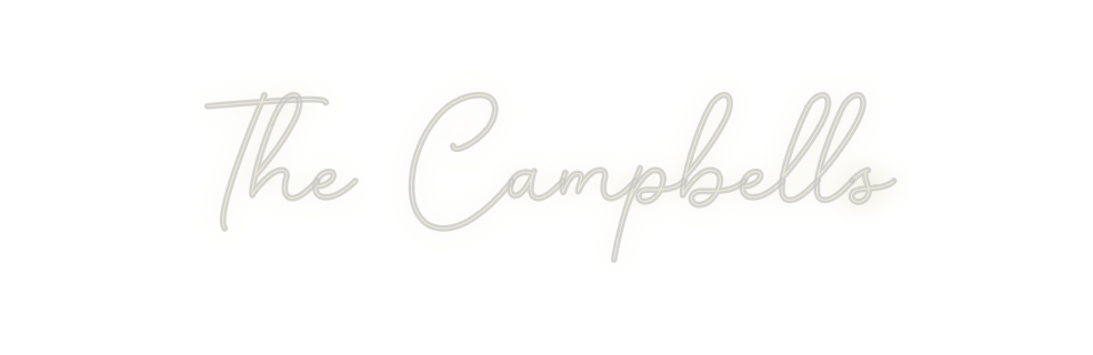 Custom Neon: The Campbells