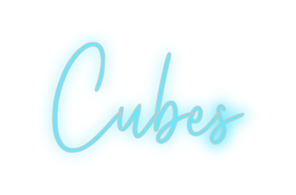 Custom Neon: Cubes