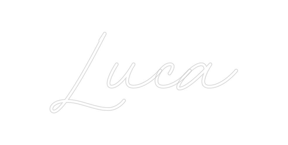 Custom Neon: Luca