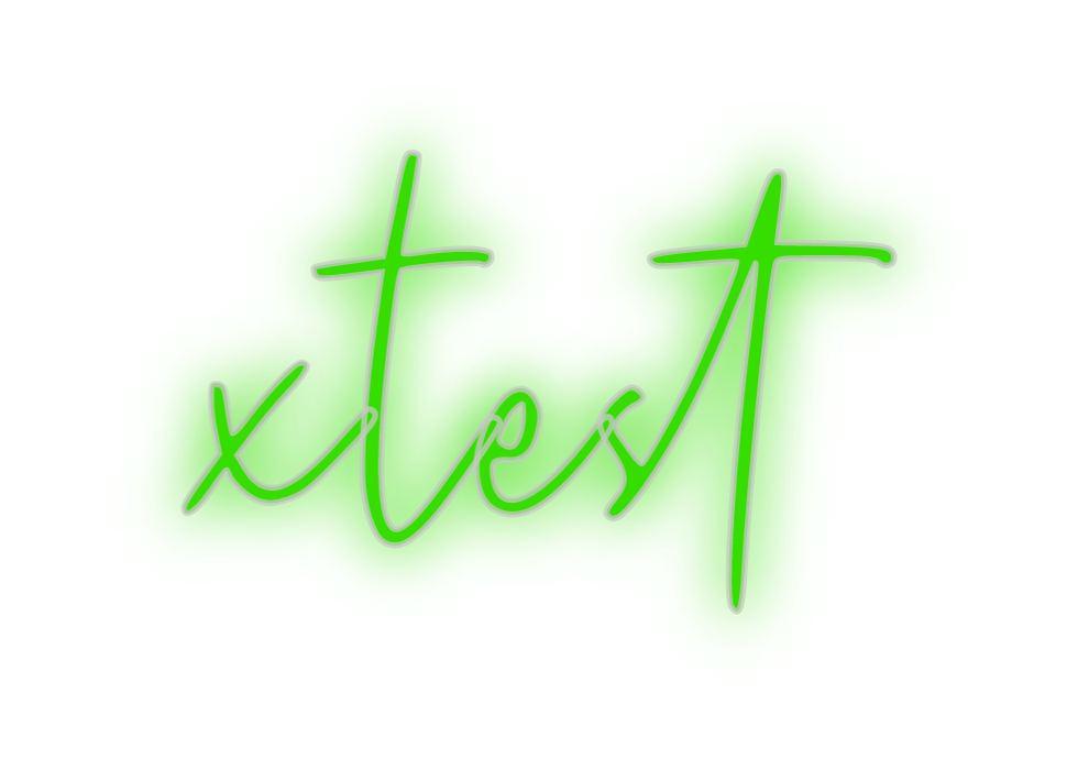 Custom Neon: xtest