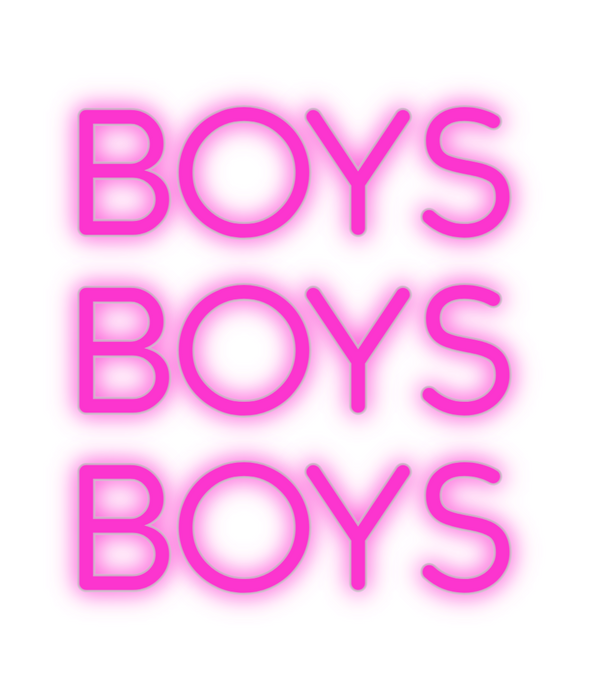 Custom Neon: BOYS
BOYS
BOYS