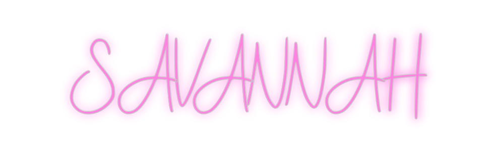 Custom Neon: SAVANNAH