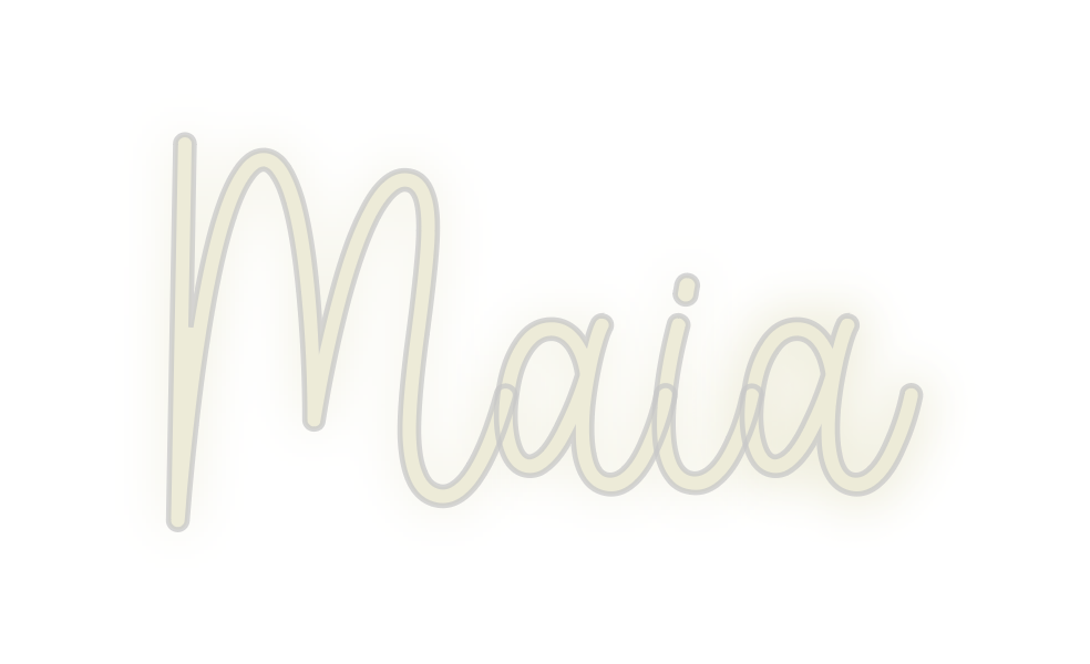 Custom Neon: Maia