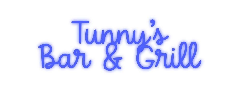 Custom Neon: Tunny’s
Bar &...