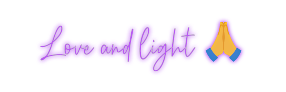 Custom Neon: Love and ligh...