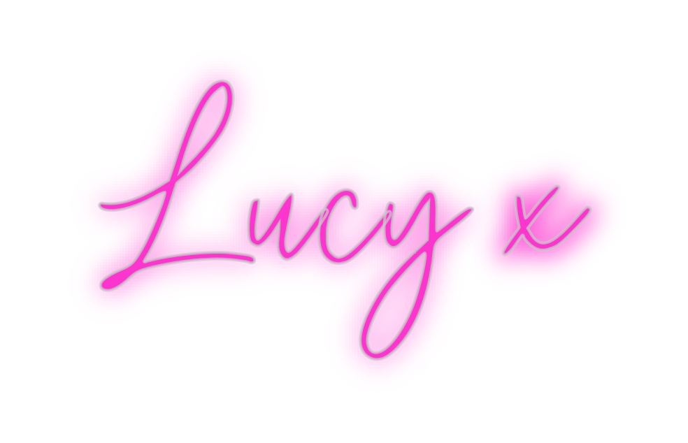 Custom Neon: Lucy x