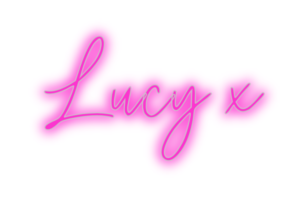 Custom Neon: Lucy x