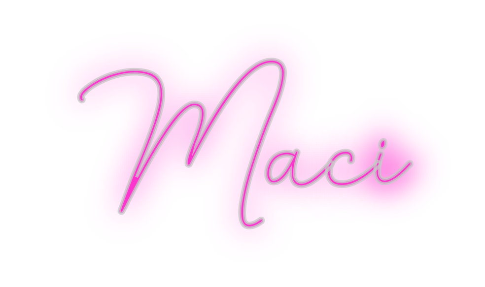 Custom Neon: Maci