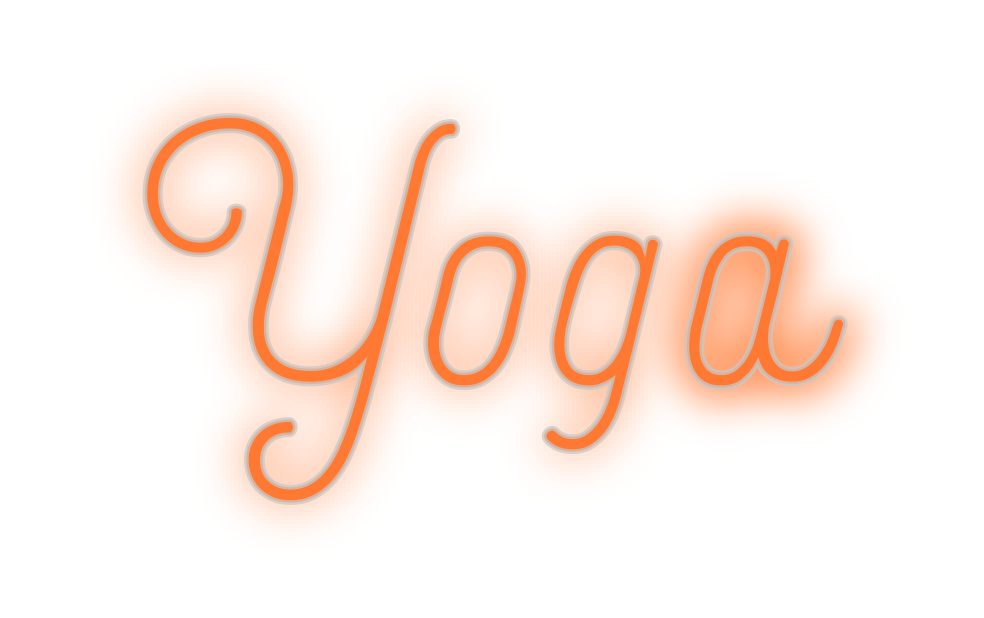 Custom Neon: Yoga