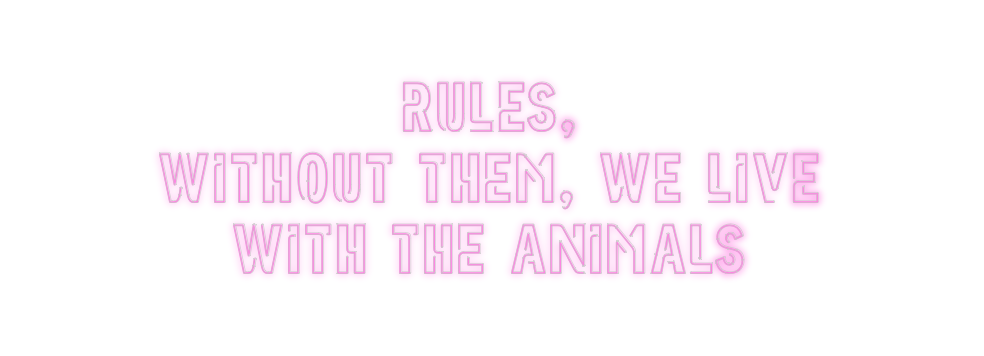 Custom Neon: Rules, 
Witho...