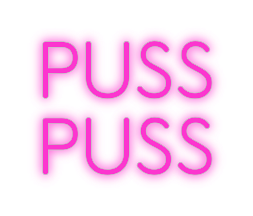 Custom Neon: PUSS
PUSS