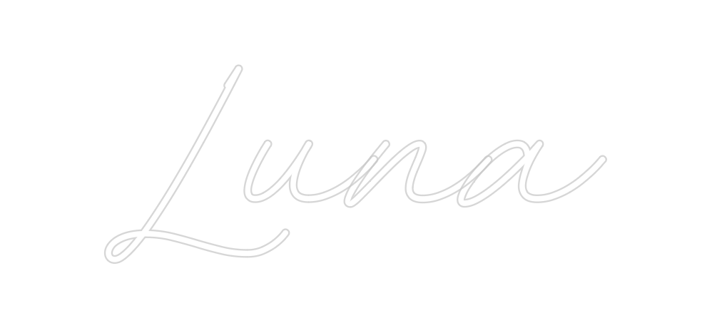 Custom Neon: Luna