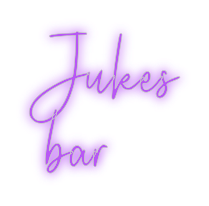 Custom Neon: Jukes
bar