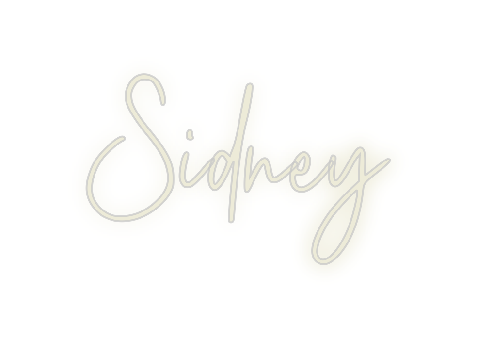 Custom Neon: Sidney