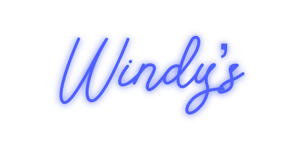 Custom Neon: Windy’s