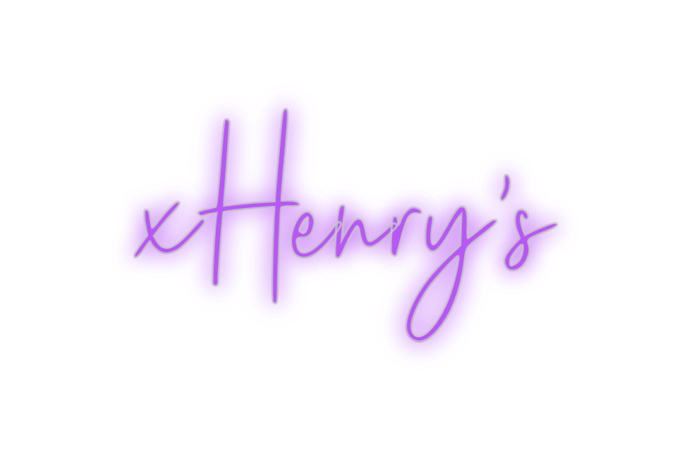 Custom Neon: xHenry's
