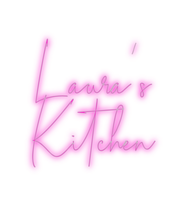 Custom Neon: Laura's 
Kitc...
