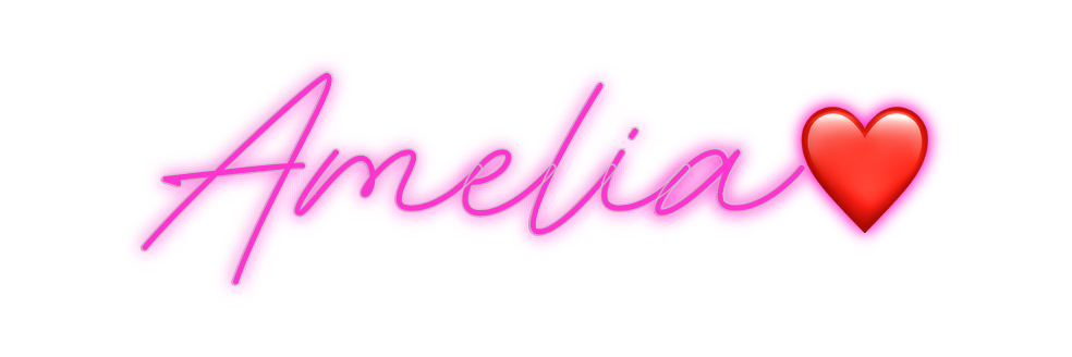 Custom Neon: Amelia❤️