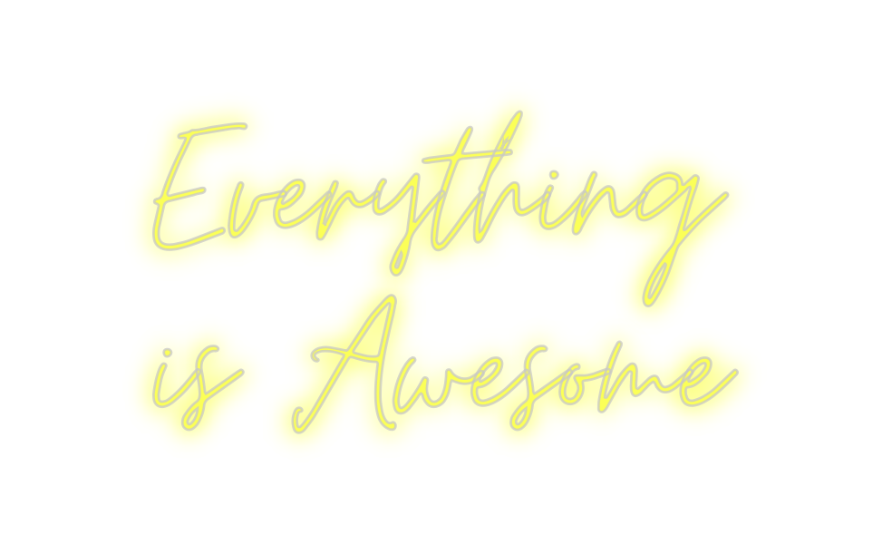 Custom Neon: Everything 
i...