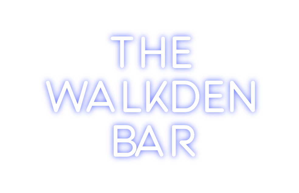 Custom Neon: The
Walkden
Bar