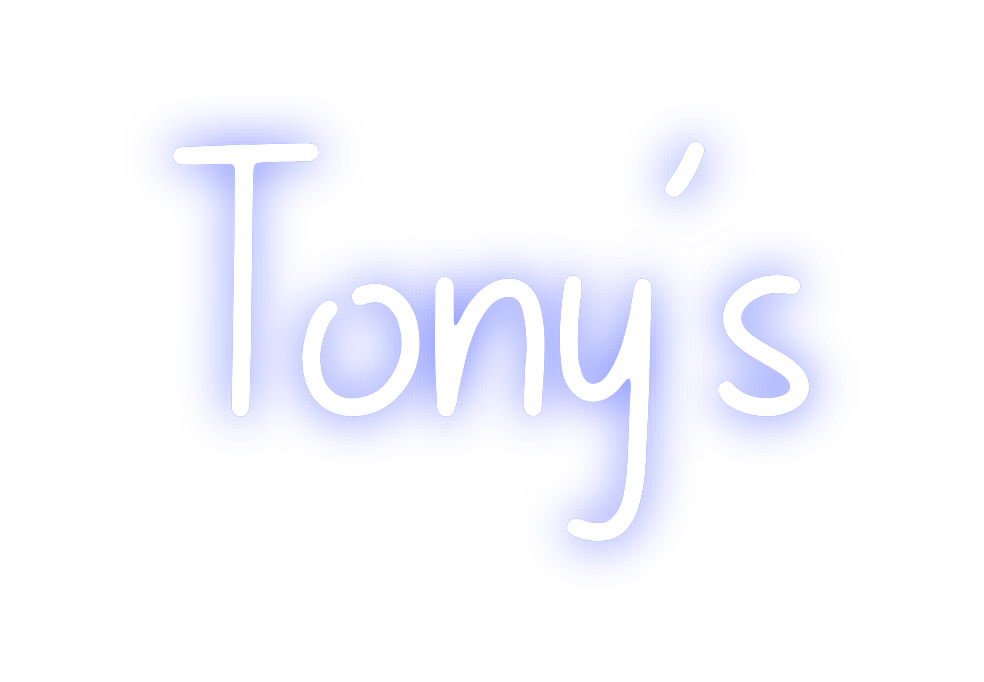 Custom Neon: Tony’s