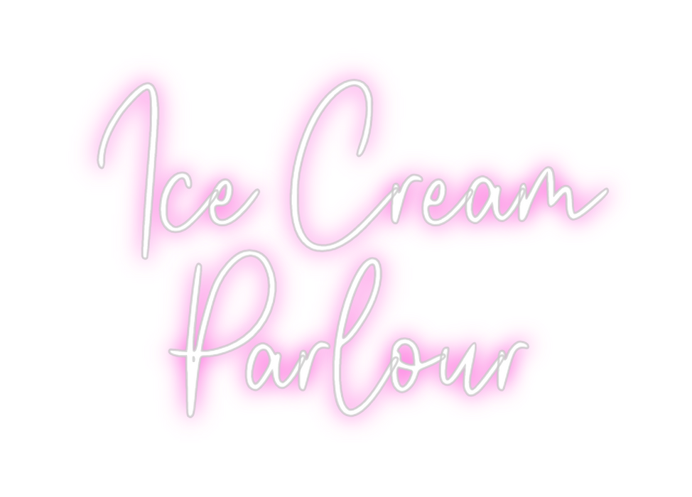 Custom Neon: Ice Cream
Par...