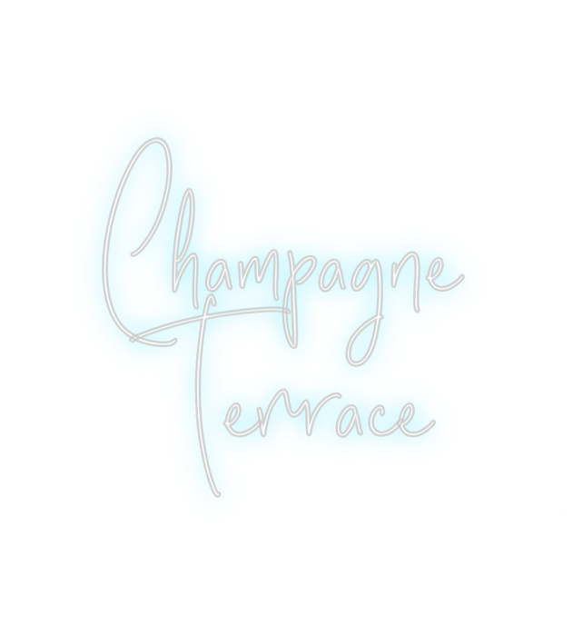 Custom Neon: Champagne 
Te...