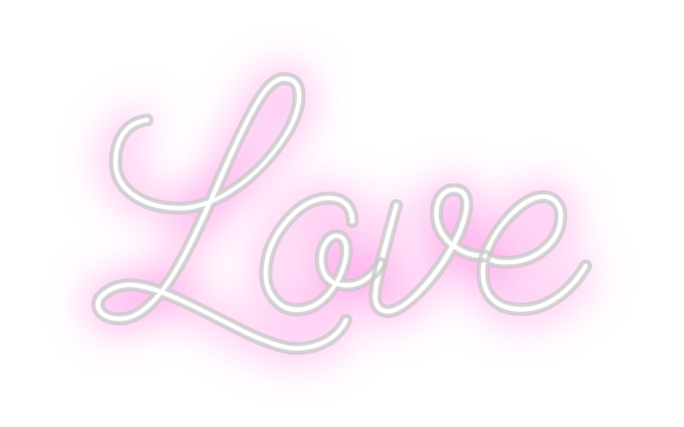 Custom Neon: Love