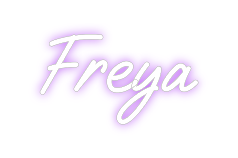 Custom Neon: Freya