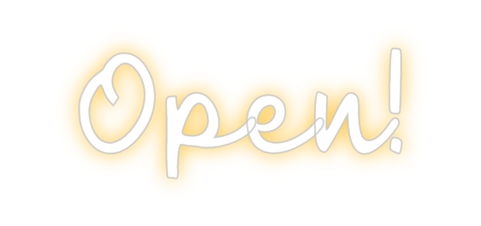 Custom Neon: Open!