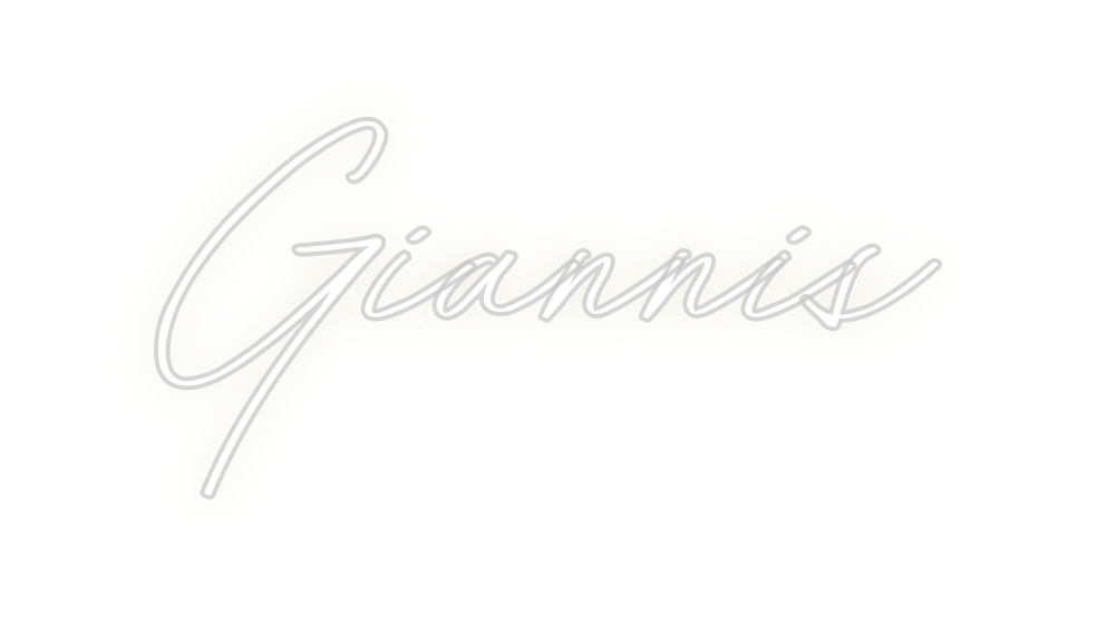Custom Neon: Giannis