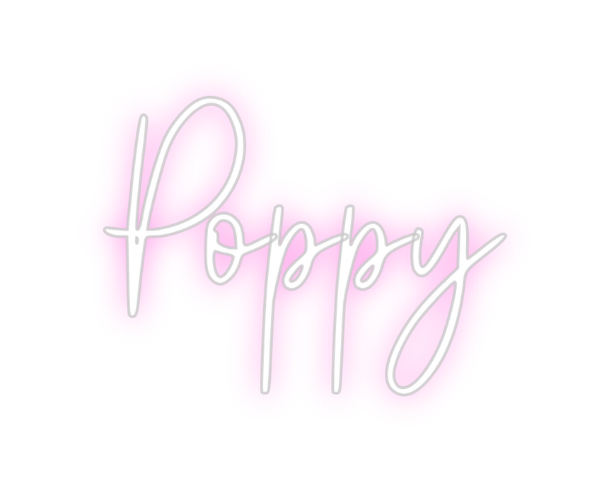 Custom Neon: Poppy